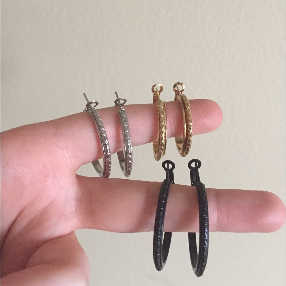 Hoop earring set